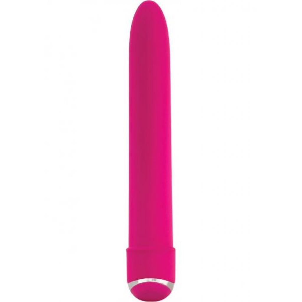 7 Function Classic Chic Standard Pink Vibrator - Traditional