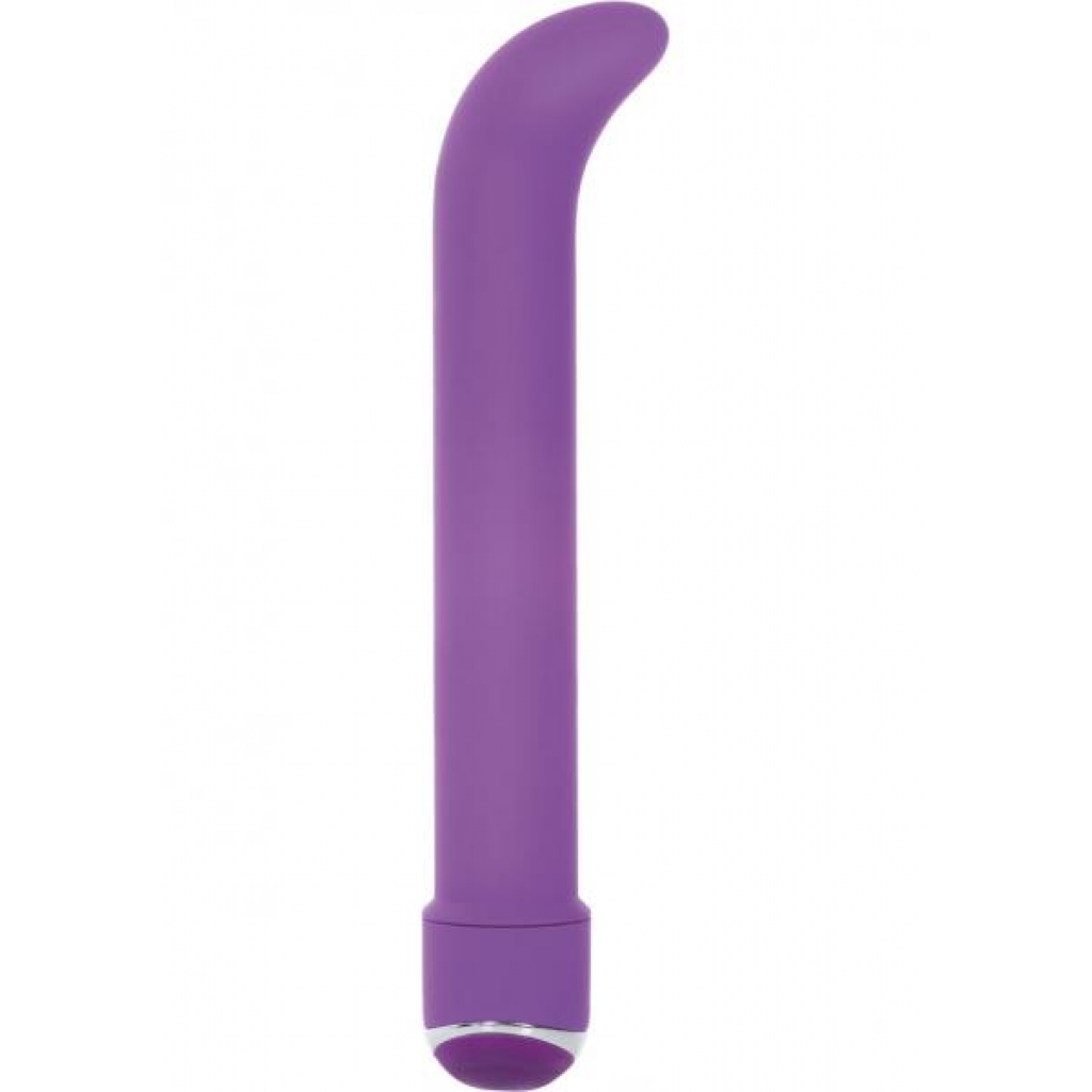 7 Function Classic Chic G Velvet Cote Vibrator Waterproof Purple 6.25 Inch - G-Spot Vibrators