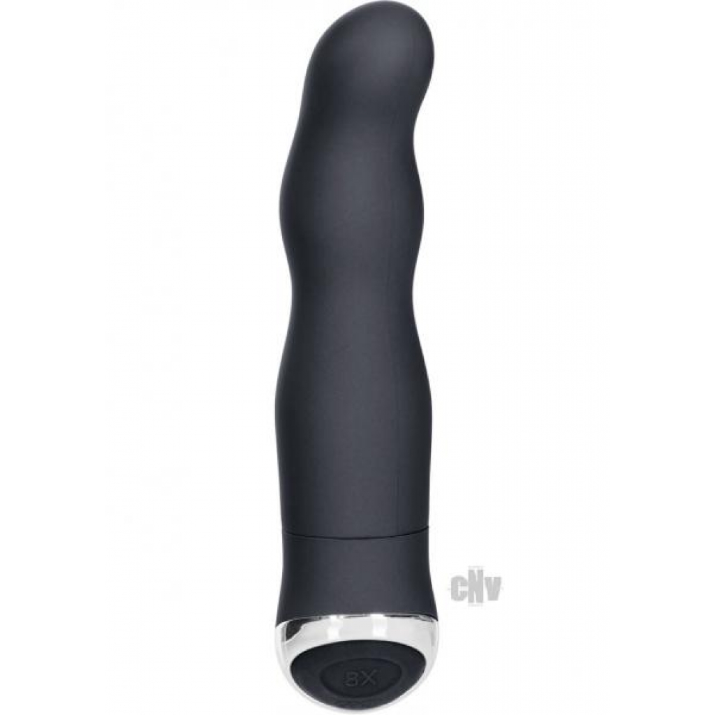 Classic Chic Curve 8 Function Black Vibrator - G-Spot Vibrators