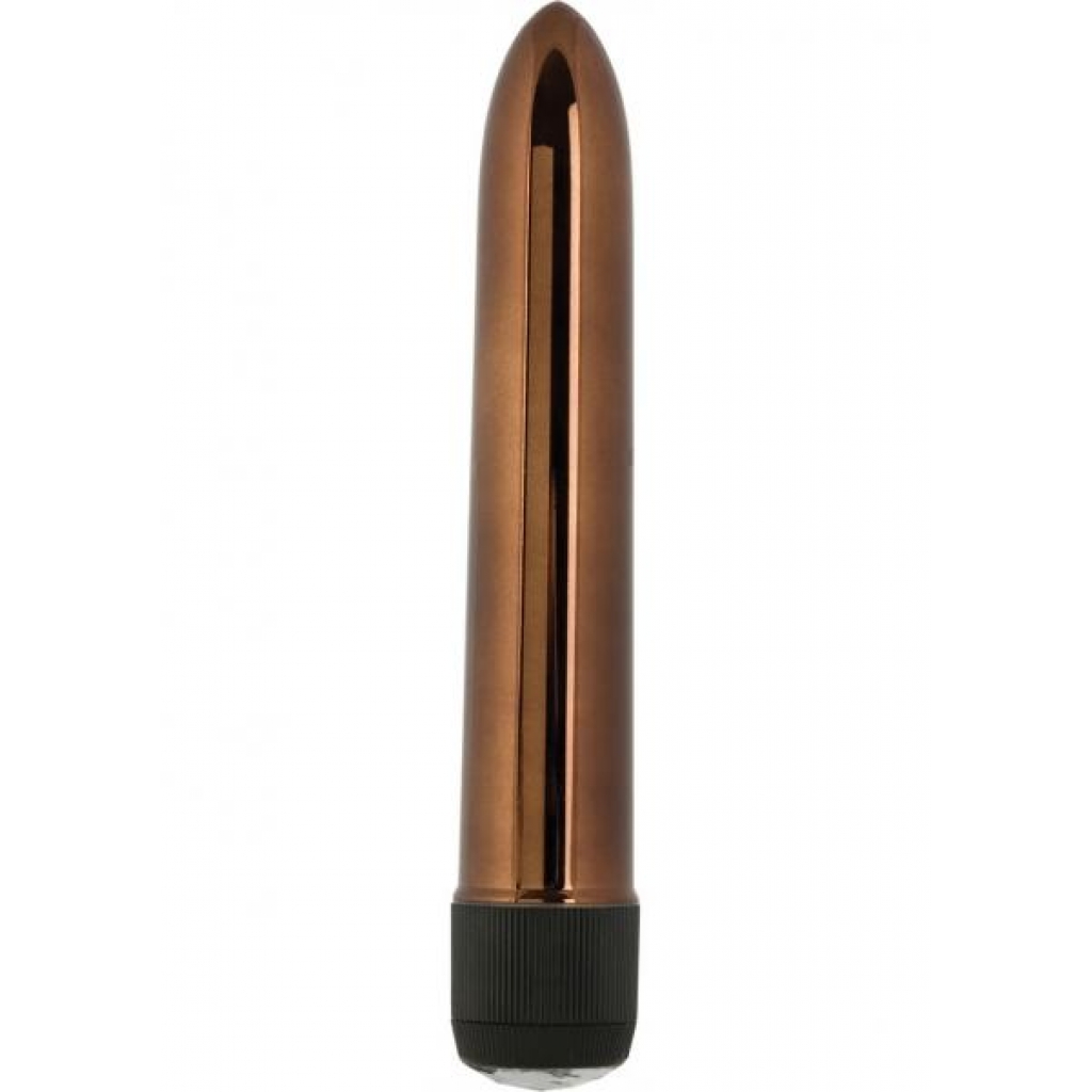 Precious Metal Gems Traditional Vibrator Bronze - Traditional