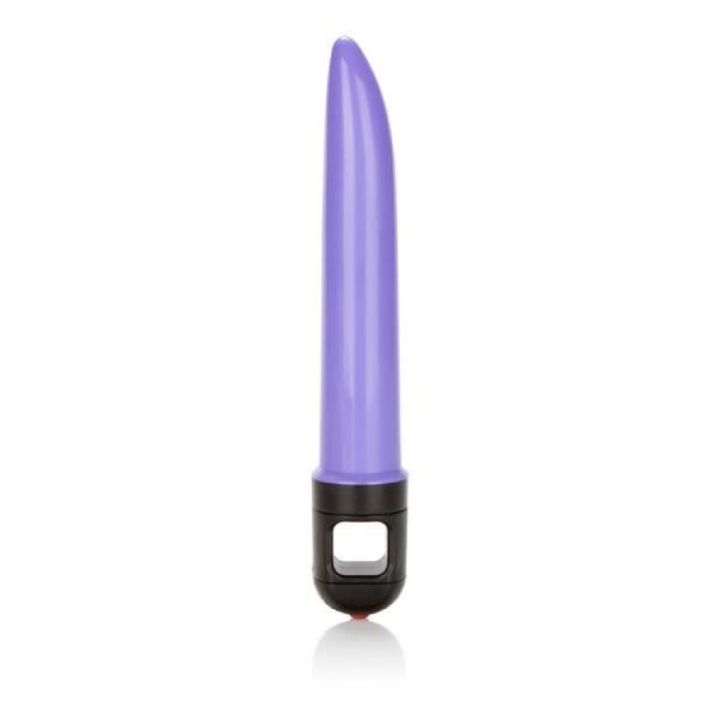 Double Tap Speeder Vibrator Purple - Traditional