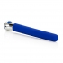 10 Function Risque Slim Vibrator - Blue