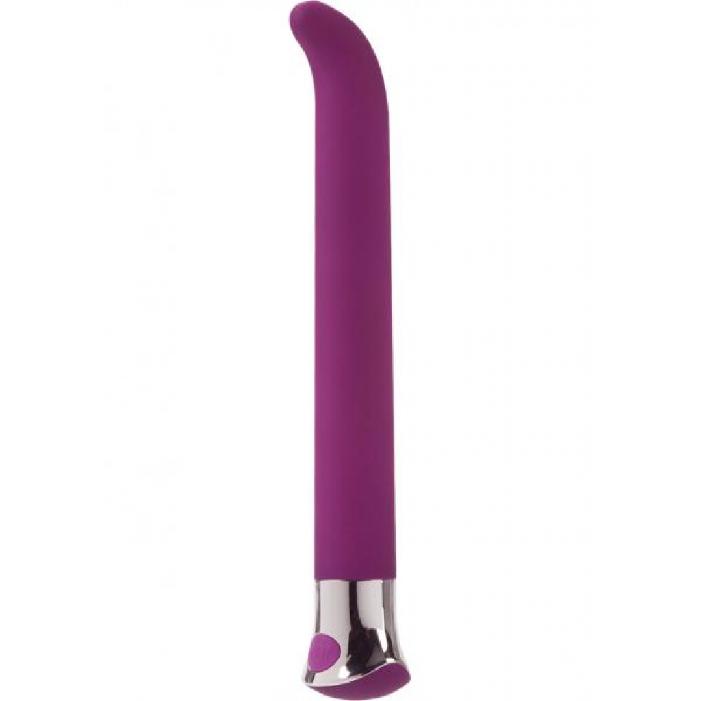 10 Function Risque G Vibrator Waterproof 5.5 Inch Purple - G-Spot Vibrators