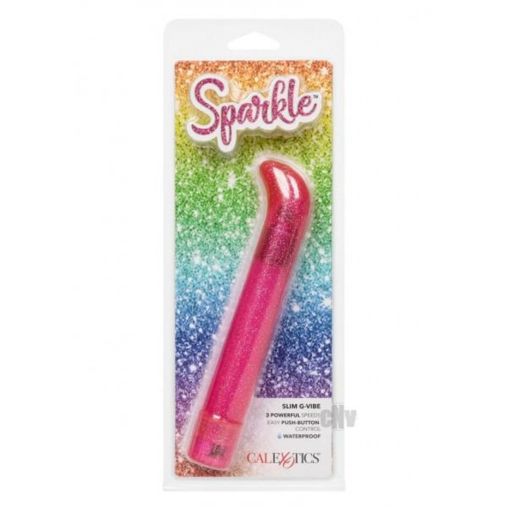 Sparkle Slim G-vibe Pink - G-Spot Vibrators