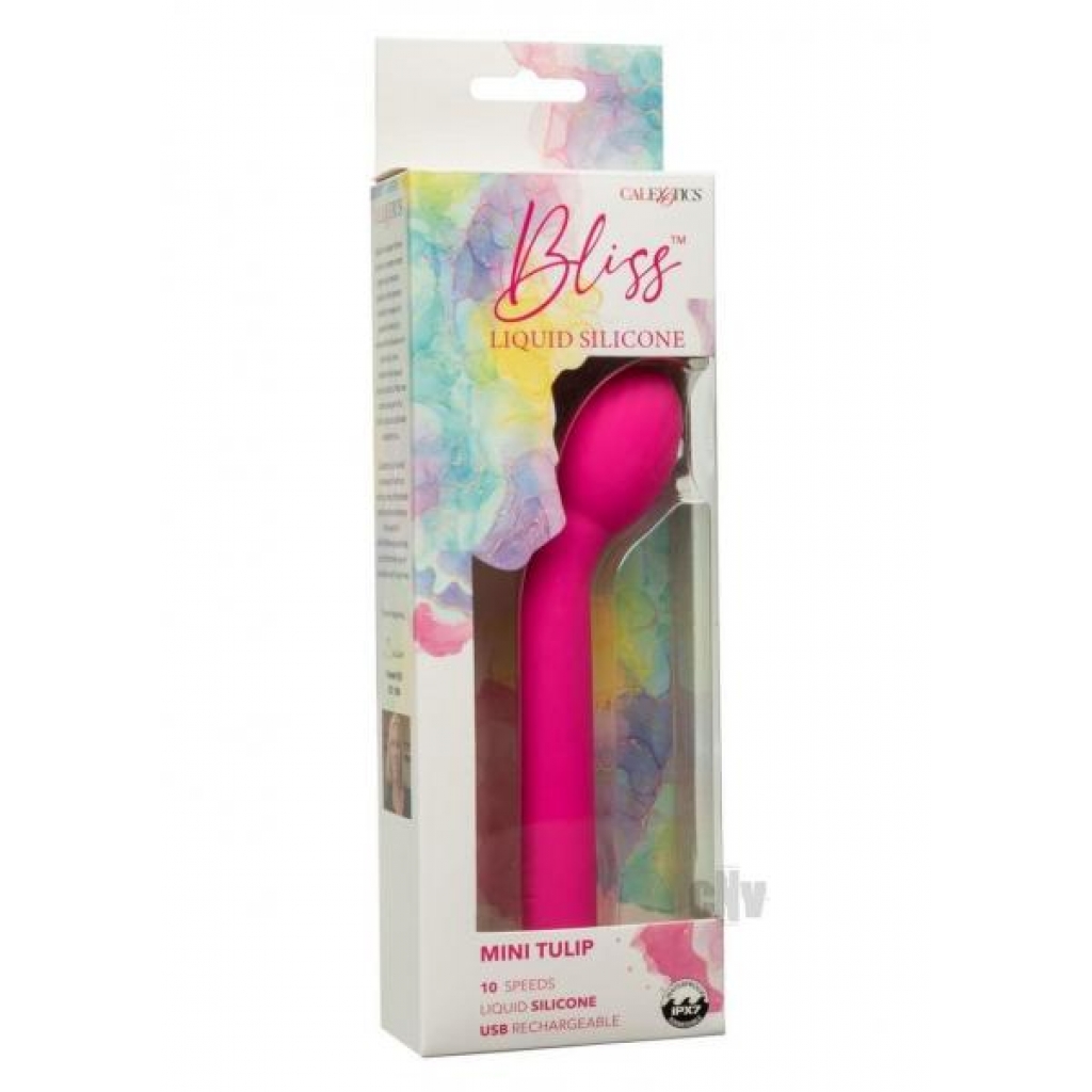 Bliss Liquid Silicone Mini Tulip - G-Spot Vibrators