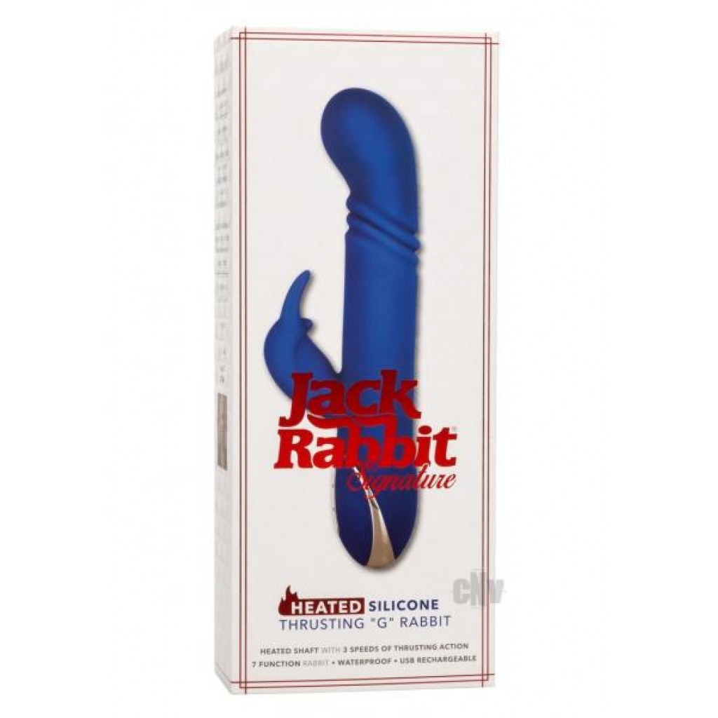 Jack Rabbit Heated Thrusting G Rabbit - Blue