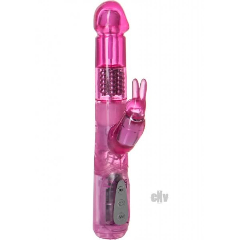 7 Function Jack Rabbit Pink Vibrator - Rabbit Vibrators