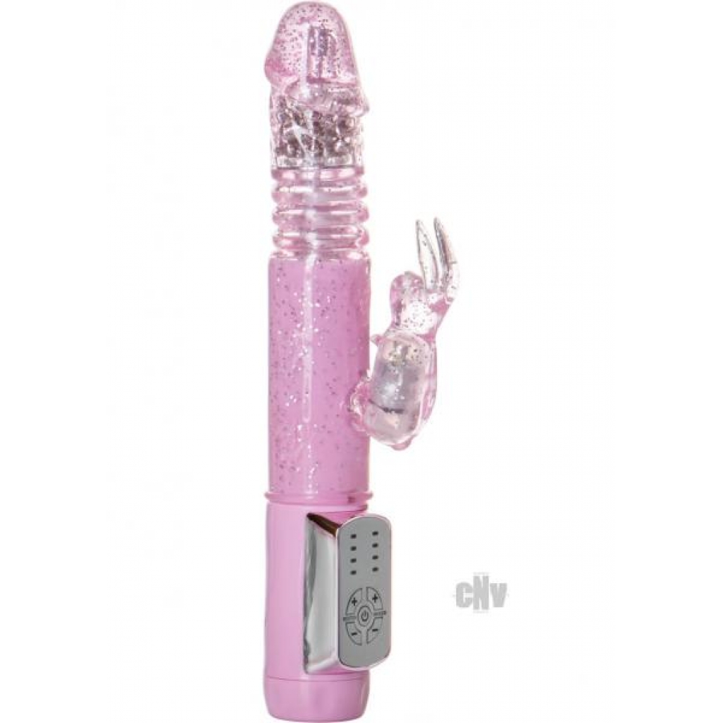 Petite Thrusting Jack Rabbit Vibrator Pink - Rabbit Vibrators