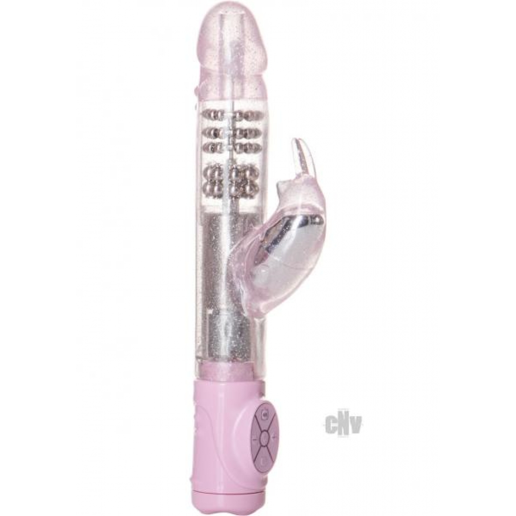 Thrusting Jack Rabbit Pink Vibrator - Rabbit Vibrators