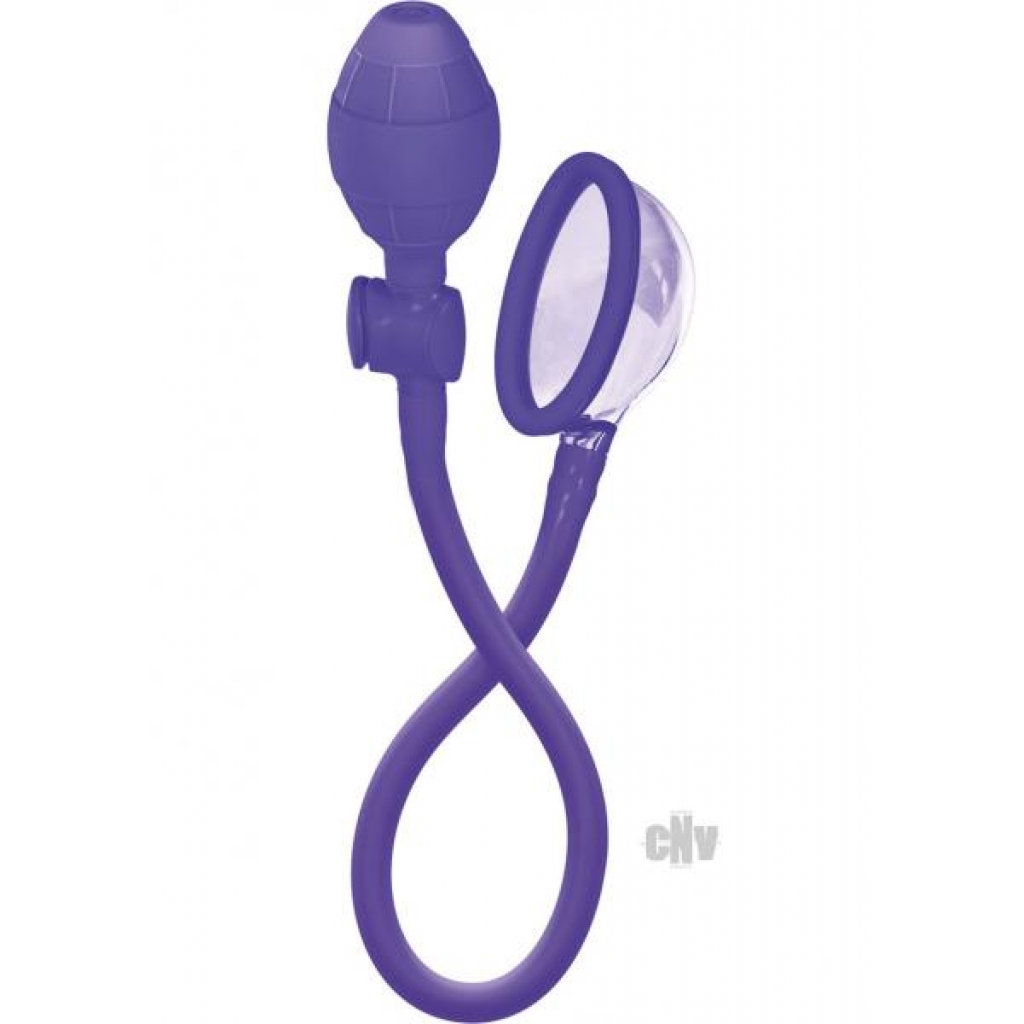 Mini Silicone Clitoral Pump Purple - Clit Suckers & Oral Suction