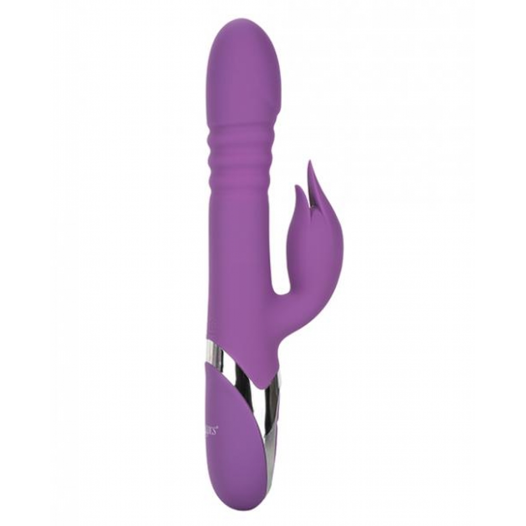 Enchanted Kisser Purple Rabbit Style Vibrator - Rabbit Vibrators