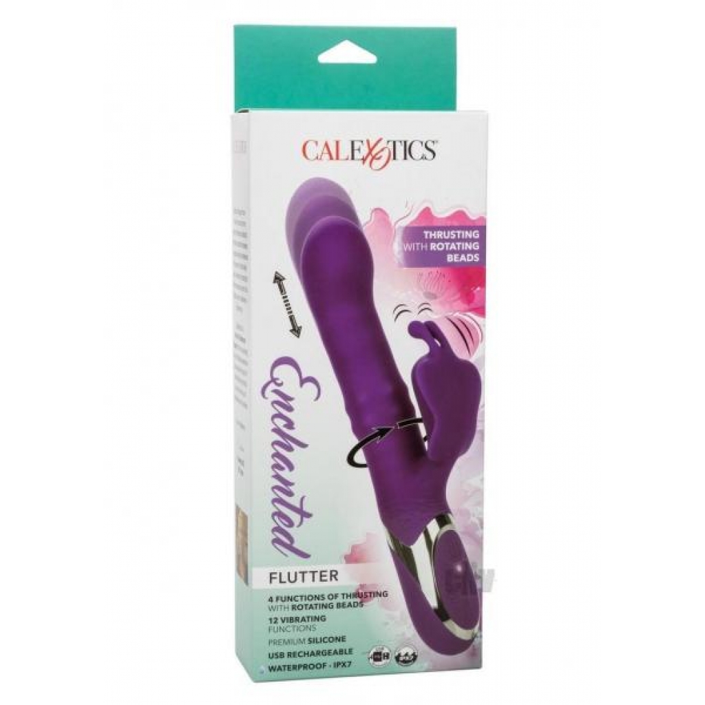 Enchanted Fluffer Purple - Rabbit Vibrators