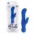 Posh Silicone Thumper G Vibrator Blue - Rabbit Vibrators