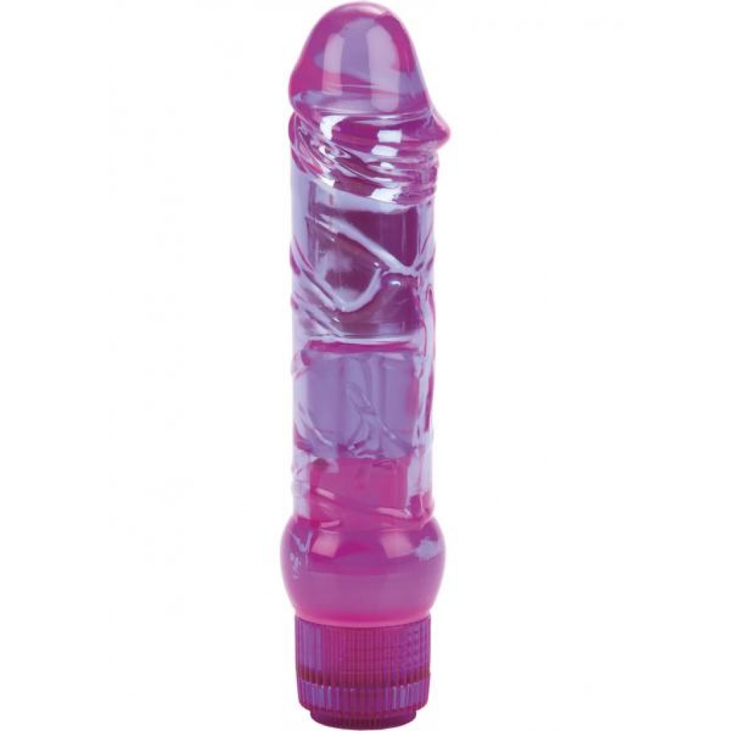 Waterproof Crystalessence Gyrating Penis - 6.5 Inch Pink