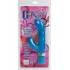 G KISS MULTISPEED WATERPROOF 4 INCH BLUE - Rabbit Vibrators