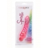 Sparkle Glitter Jack Pink Vibrating Dildo - Realistic