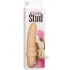 Waterproof Power Stud Curvy Beige Dildo - Realistic