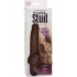 Waterproof Power Stud Cliterrific Brown Dildo