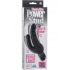 Bendie Power Stud Over & Under Double Vibrating Dildo - Black