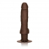 Waterproof Shower Stud Super Stud Brown Vibrator - Realistic