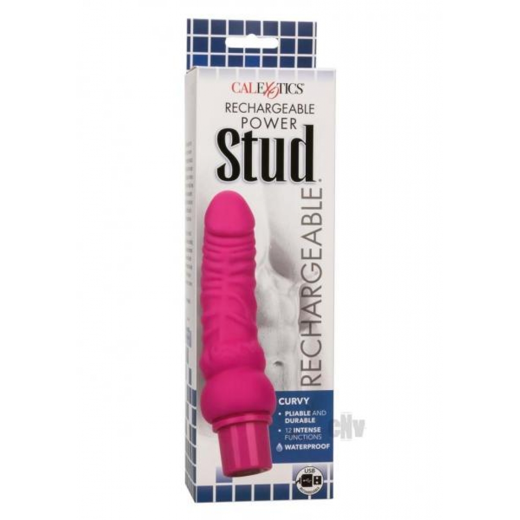 Recharge Power Stud Curvy Pink - Realistic