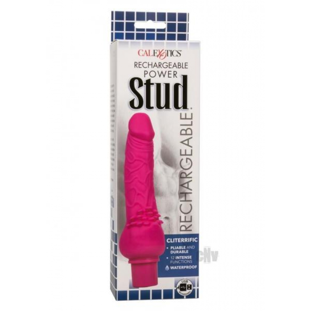 Recharge Power Stud Cliterrific Pink - Realistic