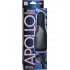 Apollo Power Stroker Masturbator Black 8.5 Inch - Masturbation Sleeves