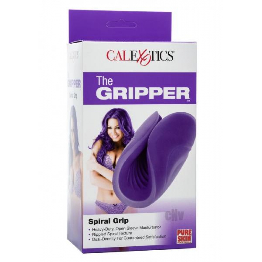 Gripper Spiral Grip Purple - Masturbation Sleeves