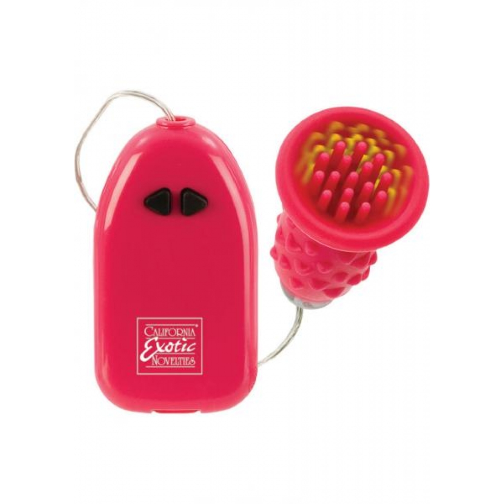 Pleasure Kiss Removable Soft Silicone Arouser - Pink