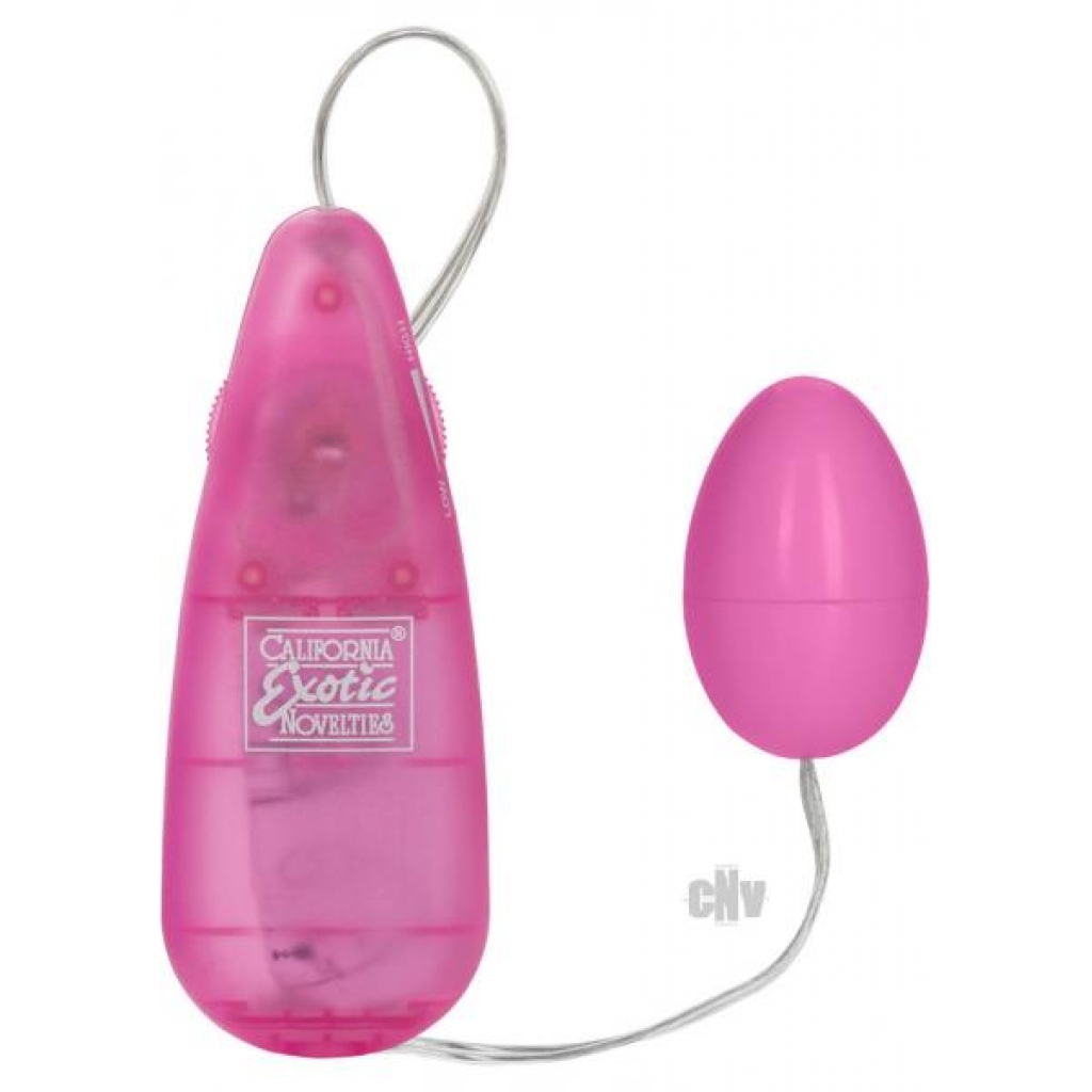 Pocket Exotics Pink Passion Egg Vibrator - Bullet Vibrators