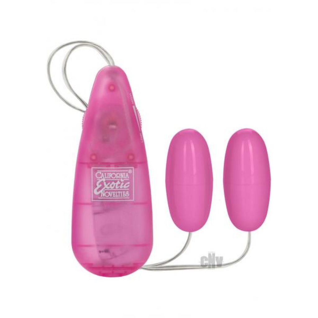 Pocket Exotics Double Pink Passion Bullet Vibrators - Bullet Vibrators