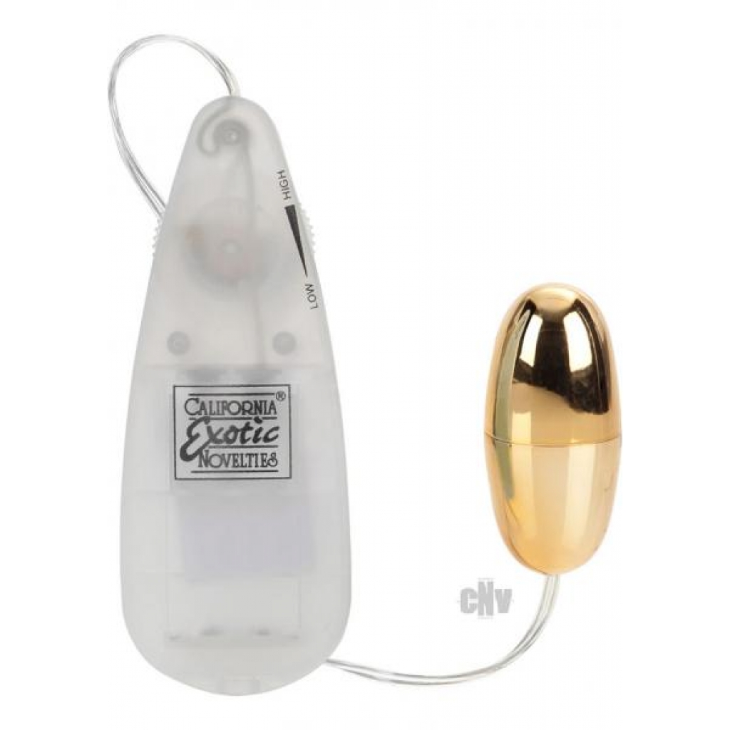 Pocket Exotics Gold Bullet Vibrator - Bullet Vibrators