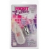 Pocket Exotics Snow Bunny Bullet Clear Vibrator - Bullet Vibrators