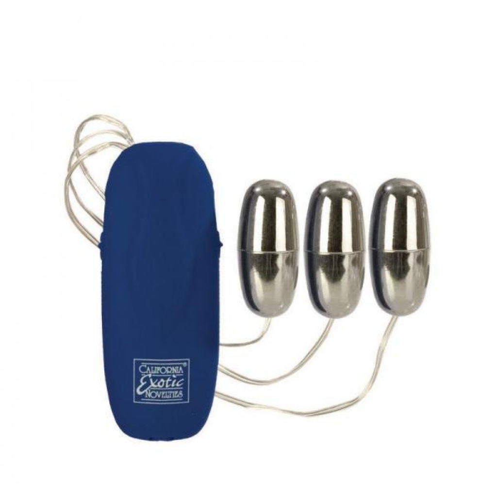 Interactives Trio Silver Bullets with Dual Controls - Bullet Vibrators