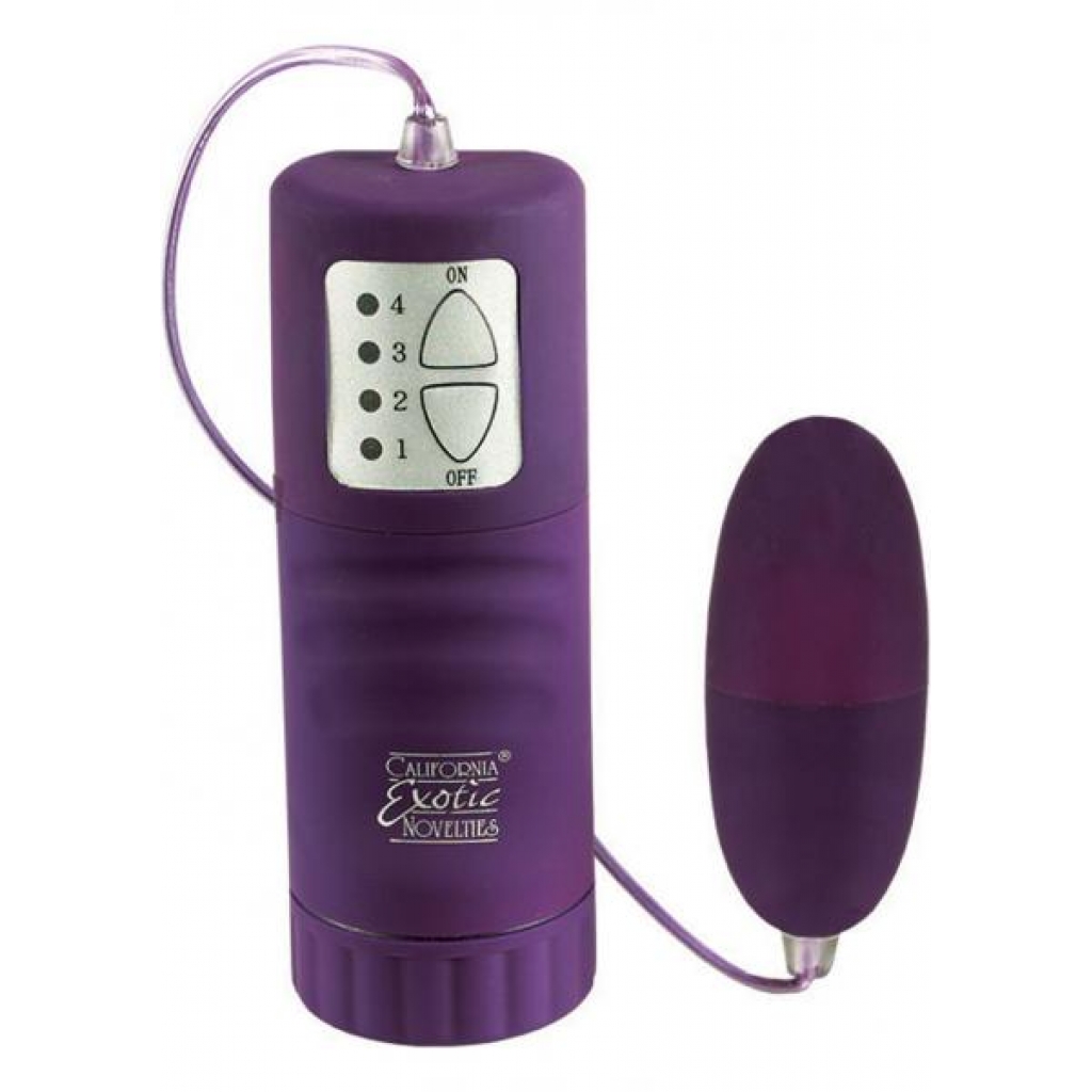 Waterproof Pocket Exotics Velvet Cote Bullet - Purple