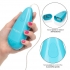 Classic Waterproof Gyrating Bullet Vibrator Blue - Bullet Vibrators