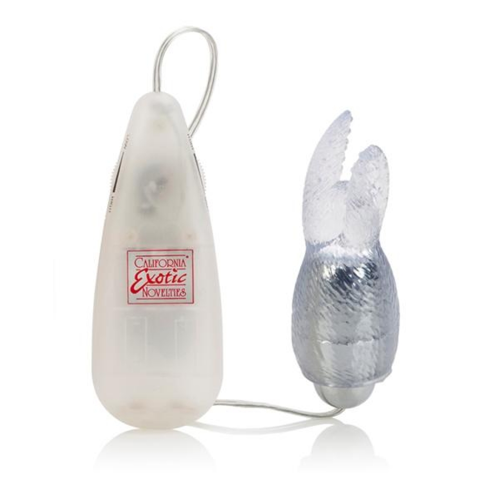 High Intensity Snow Bunny Clear Vibrator - Bullet Vibrators