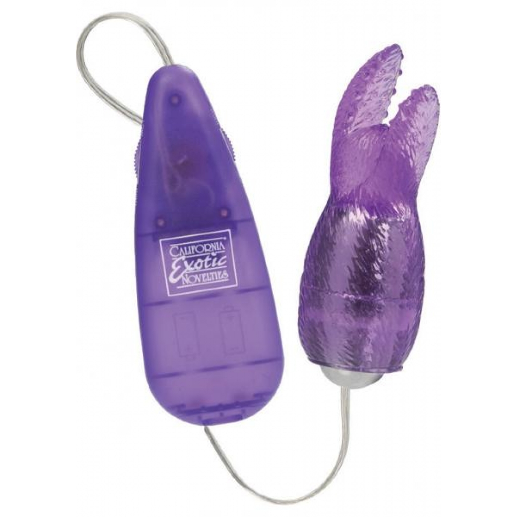 High Intensity Snow Bunny Purple Vibrator - Bullet Vibrators