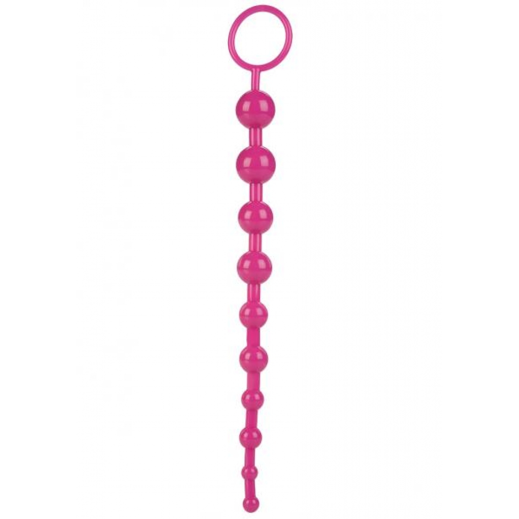 Shanes World Advanced Anal 101 Beads Pink - Anal Beads