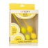 Kegel Training Set - Lemon Yellow