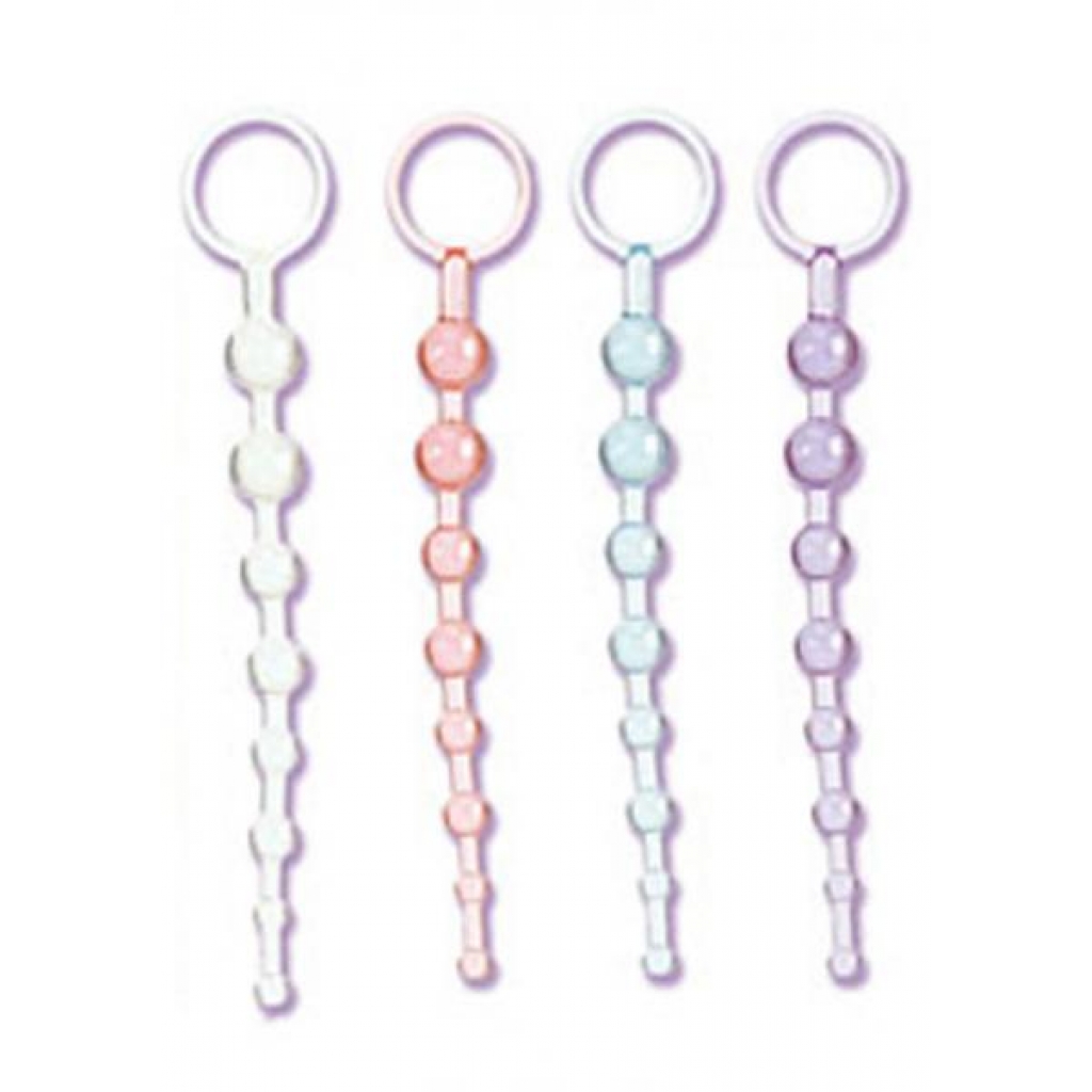 Shanes 101 Intro Anal Beads 7.5 Inch Clear - Anal Beads