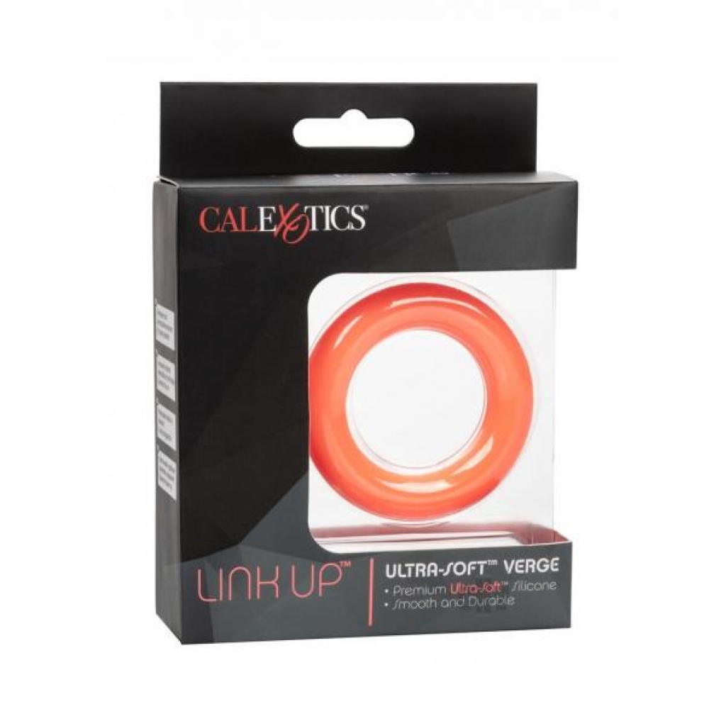 Link Up Ultra-soft Verge Orange - Couples Penis Rings