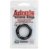 Adonis Silicone Rings Ceasar Black - Classic Penis Rings