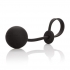 Weighted Lasso Ring Black - Mens Cock & Ball Gear