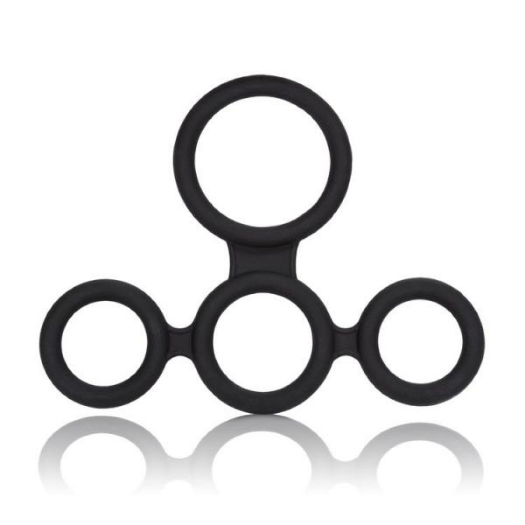 Big Man's Spreader Black Ring - Mens Cock & Ball Gear