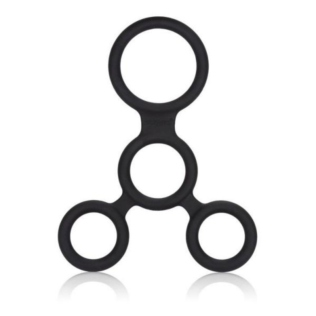 Full Erection Spreader Ring Black - Mens Cock & Ball Gear