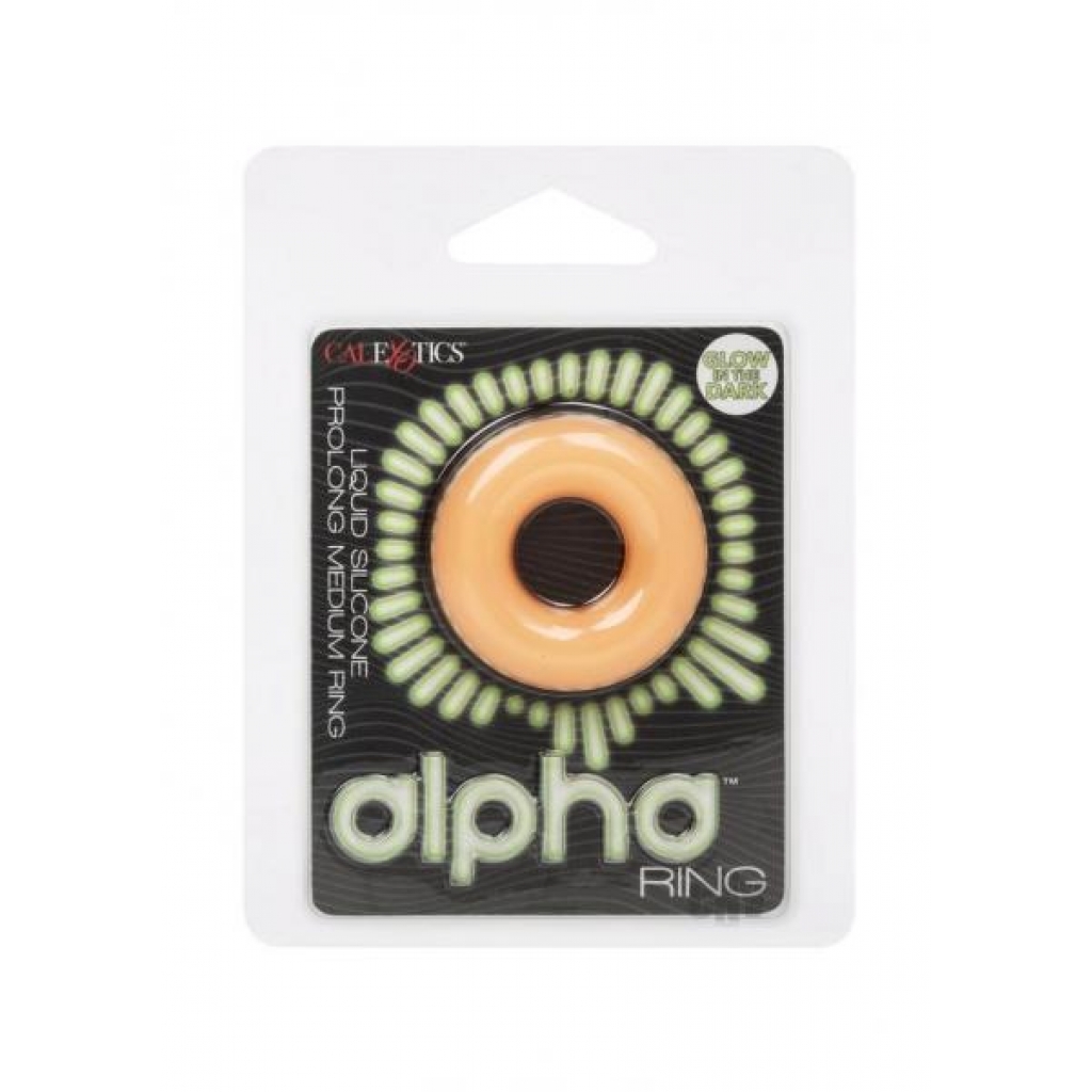 Alpha Gitd Silicone Prolong Med Ring - Classic Penis Rings