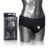 Discreet Packer Gear Black Brief Harness - M/L