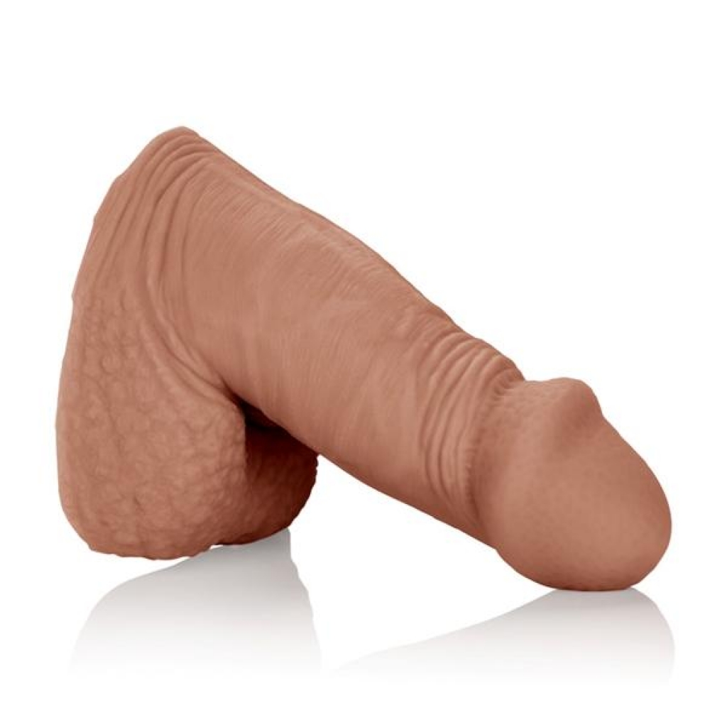 4-Inch Brown Packing Penis by Packer Gear