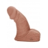 4-Inch Brown Packing Penis by Packer Gear